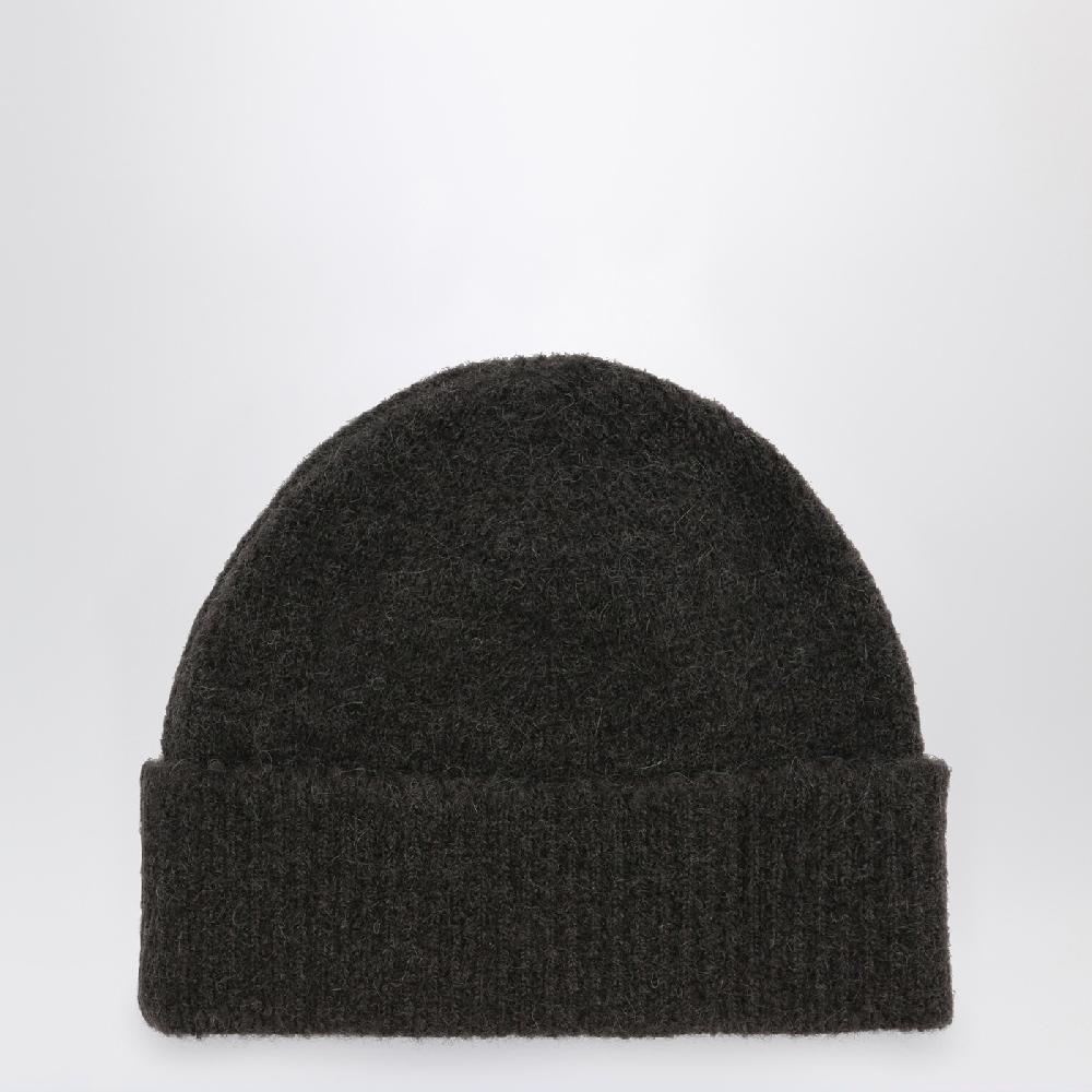 Ami Paris Cappello Ami De Coeur grigio in alpaca Negozio