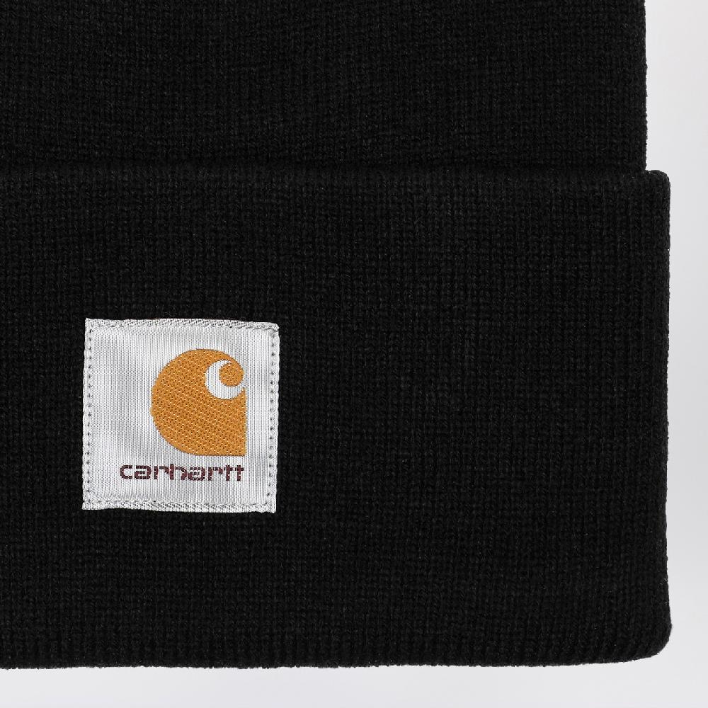Carhartt WIP Cuffia nera con patch logo Negozi Online