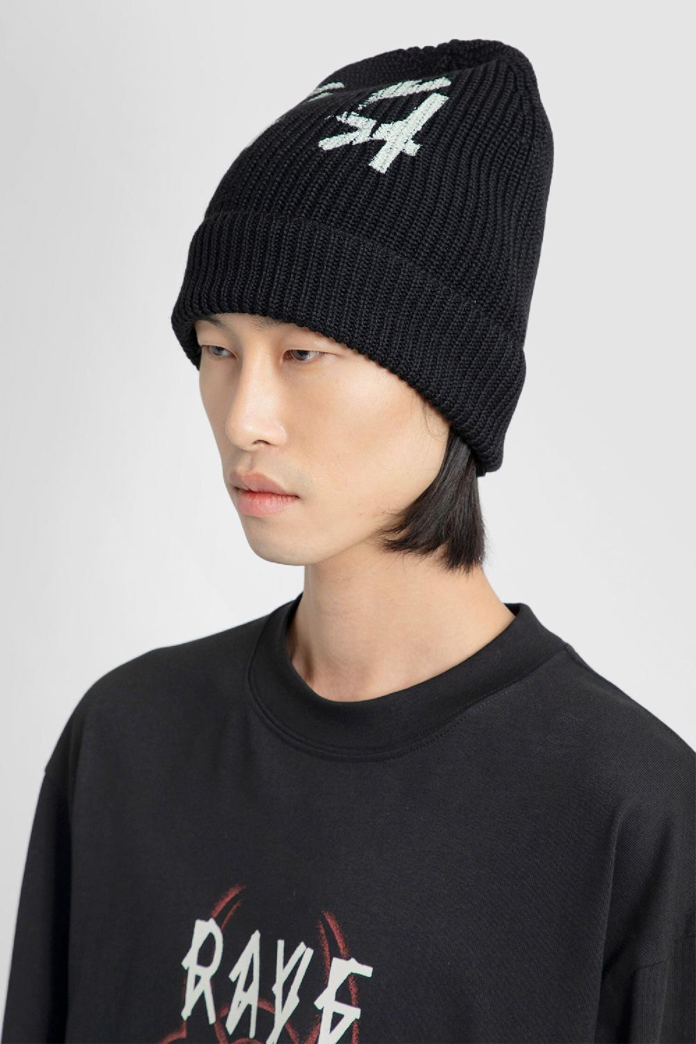 Antonioli 44 LABEL GROUP MAN BLACK HATS In Saldo