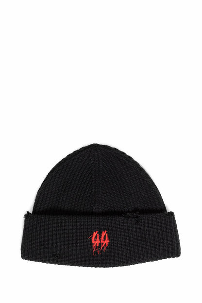 Antonioli 44 LABEL GROUP MAN BLACK HATS Nuova