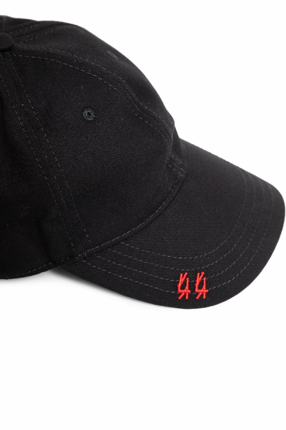 Antonioli 44 LABEL GROUP MAN BLACK HATS Italy