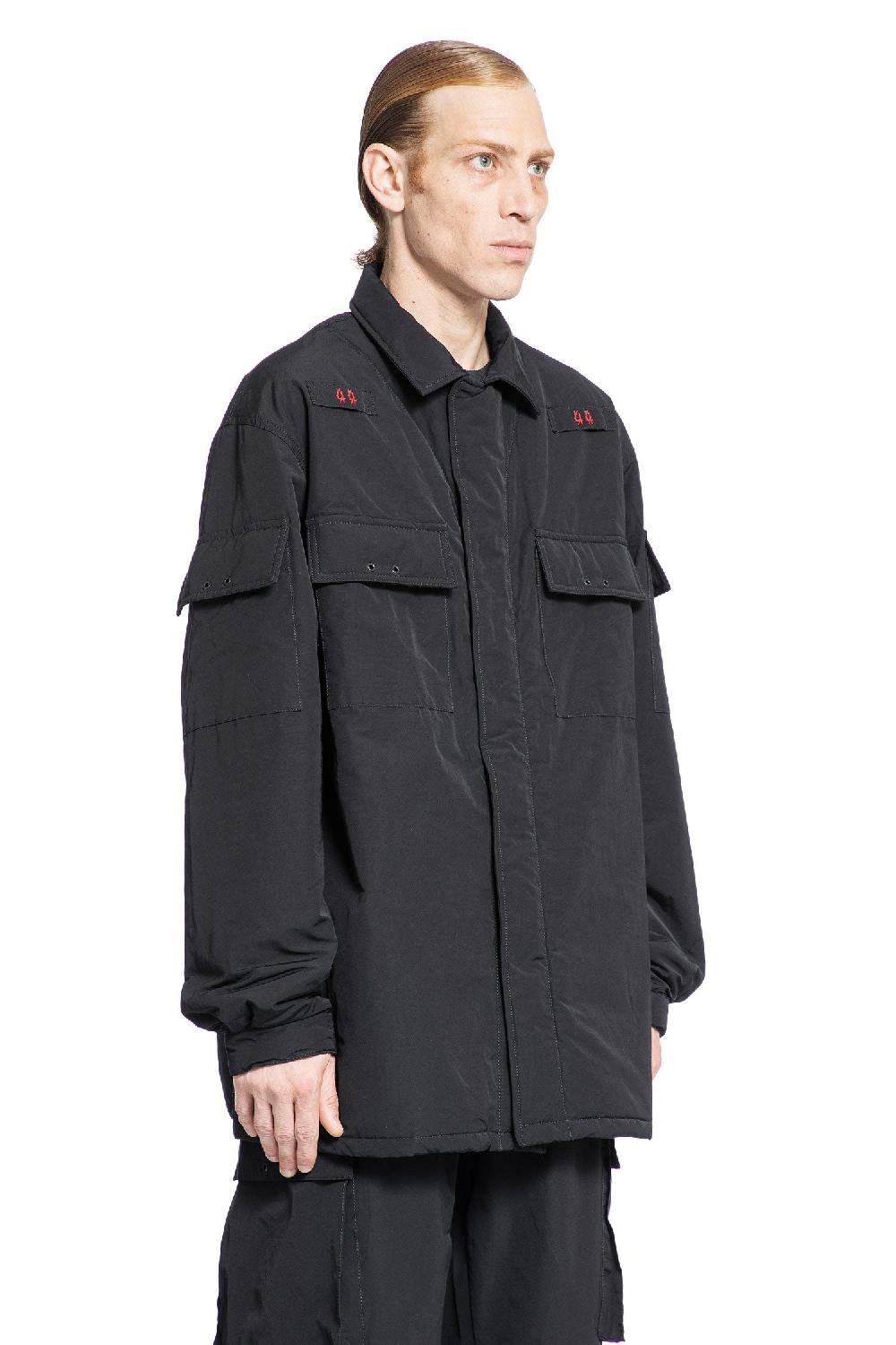 Antonioli 44 LABEL GROUP MAN BLACK JACKETS Italia