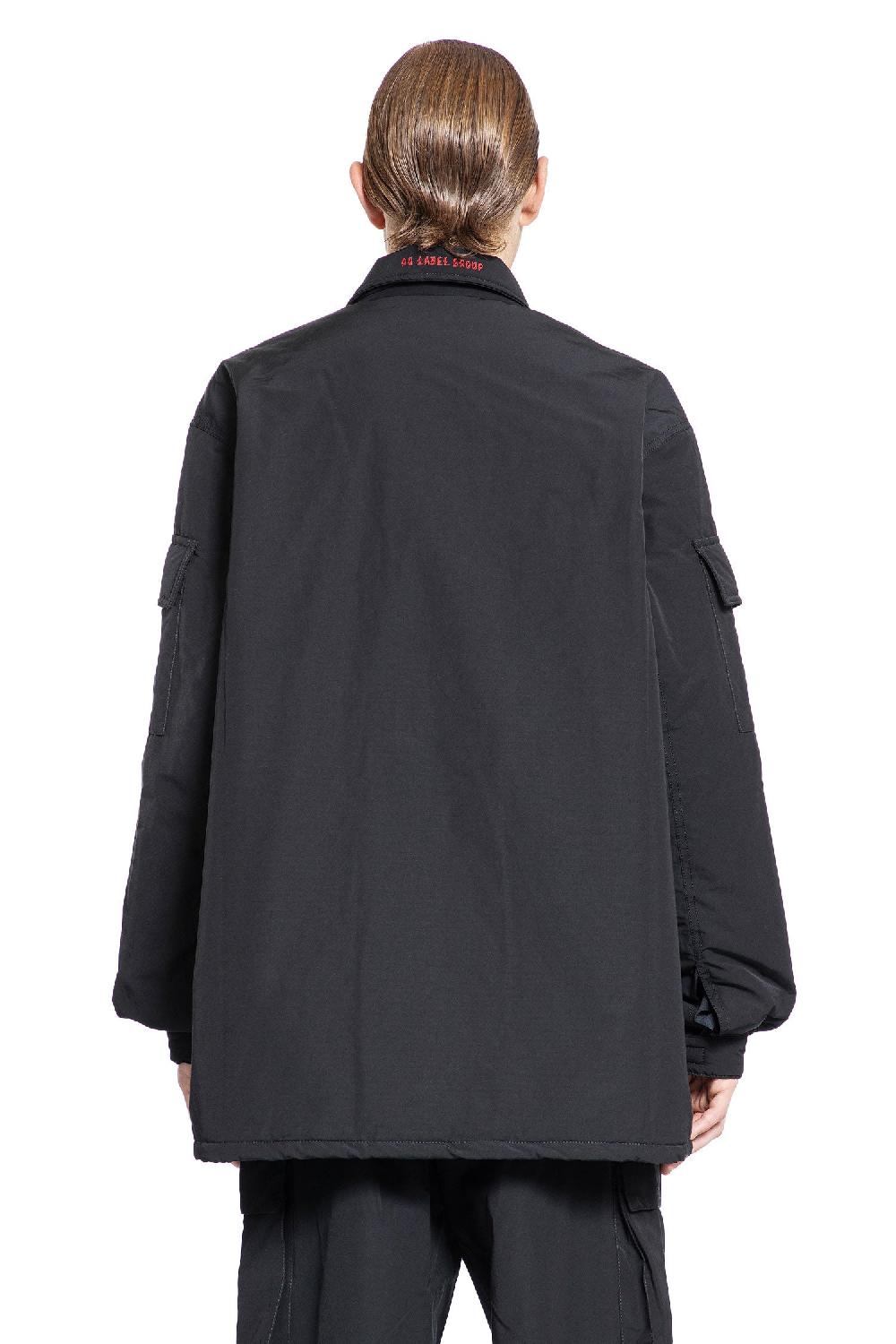 Antonioli 44 LABEL GROUP MAN BLACK JACKETS Italia