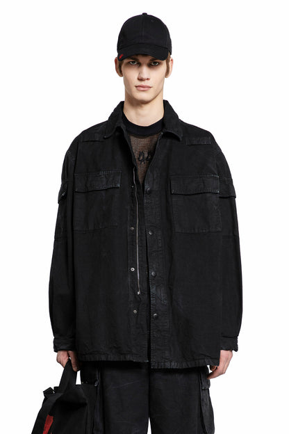 Antonioli 44 LABEL GROUP MAN BLACK JACKETS 2025