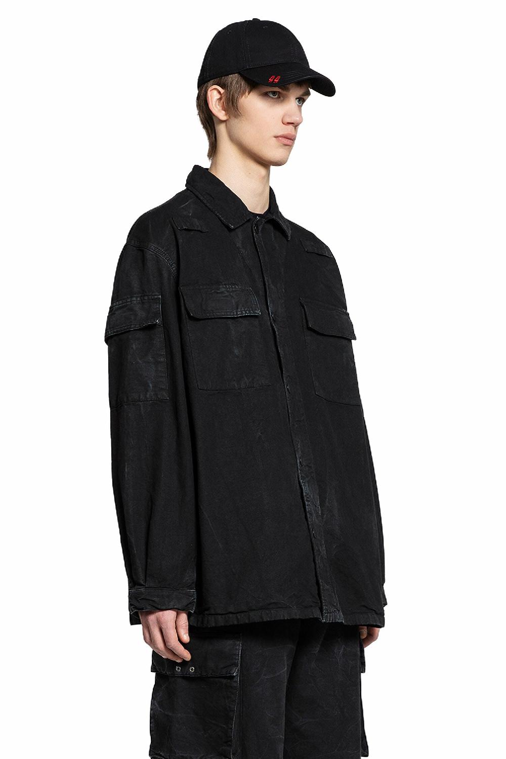 Antonioli 44 LABEL GROUP MAN BLACK JACKETS 2025