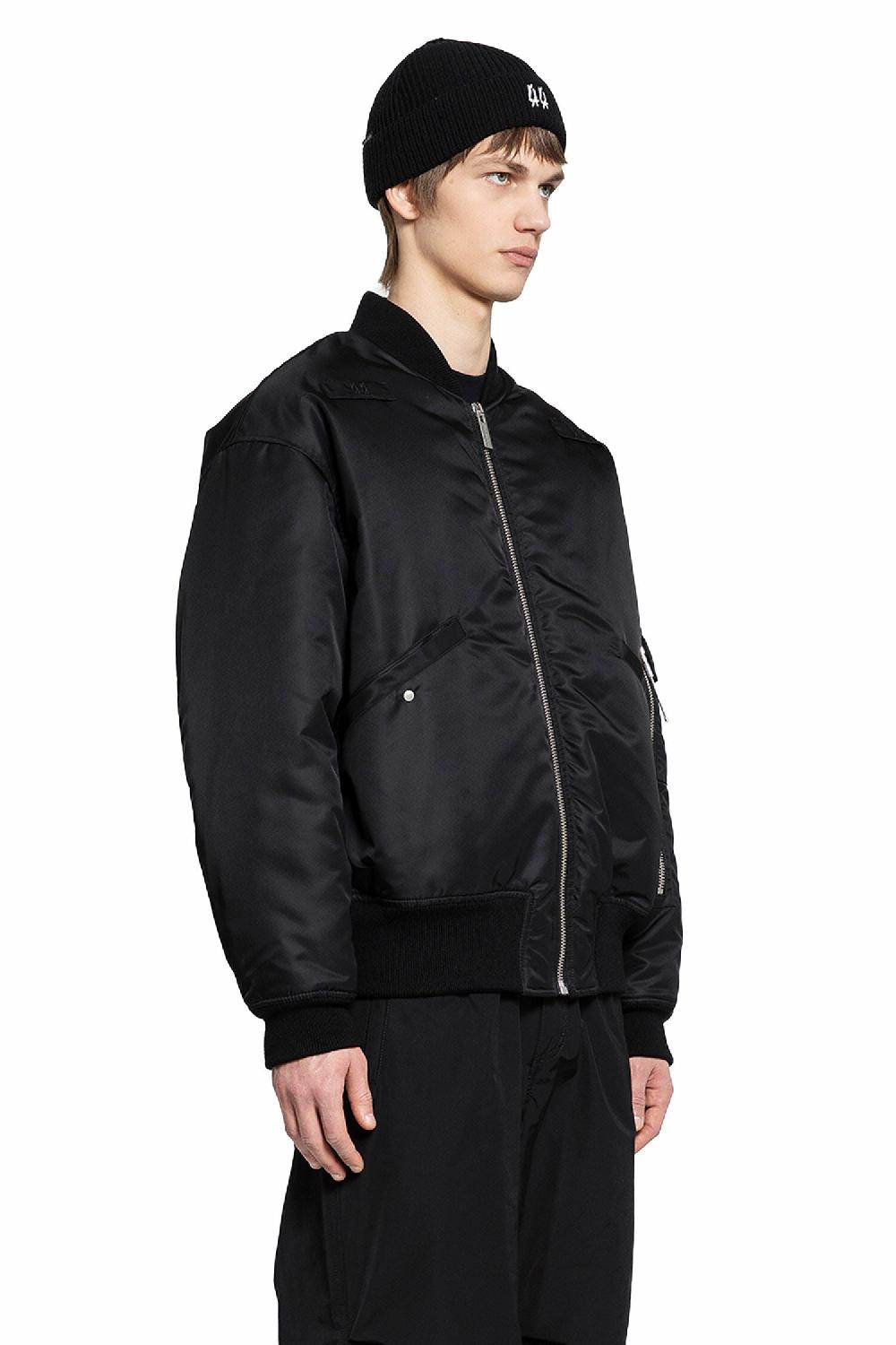 Antonioli 44 LABEL GROUP MAN BLACK JACKETS Nuovo