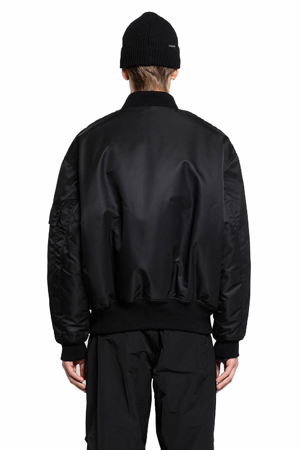Antonioli 44 LABEL GROUP MAN BLACK JACKETS Nuovo