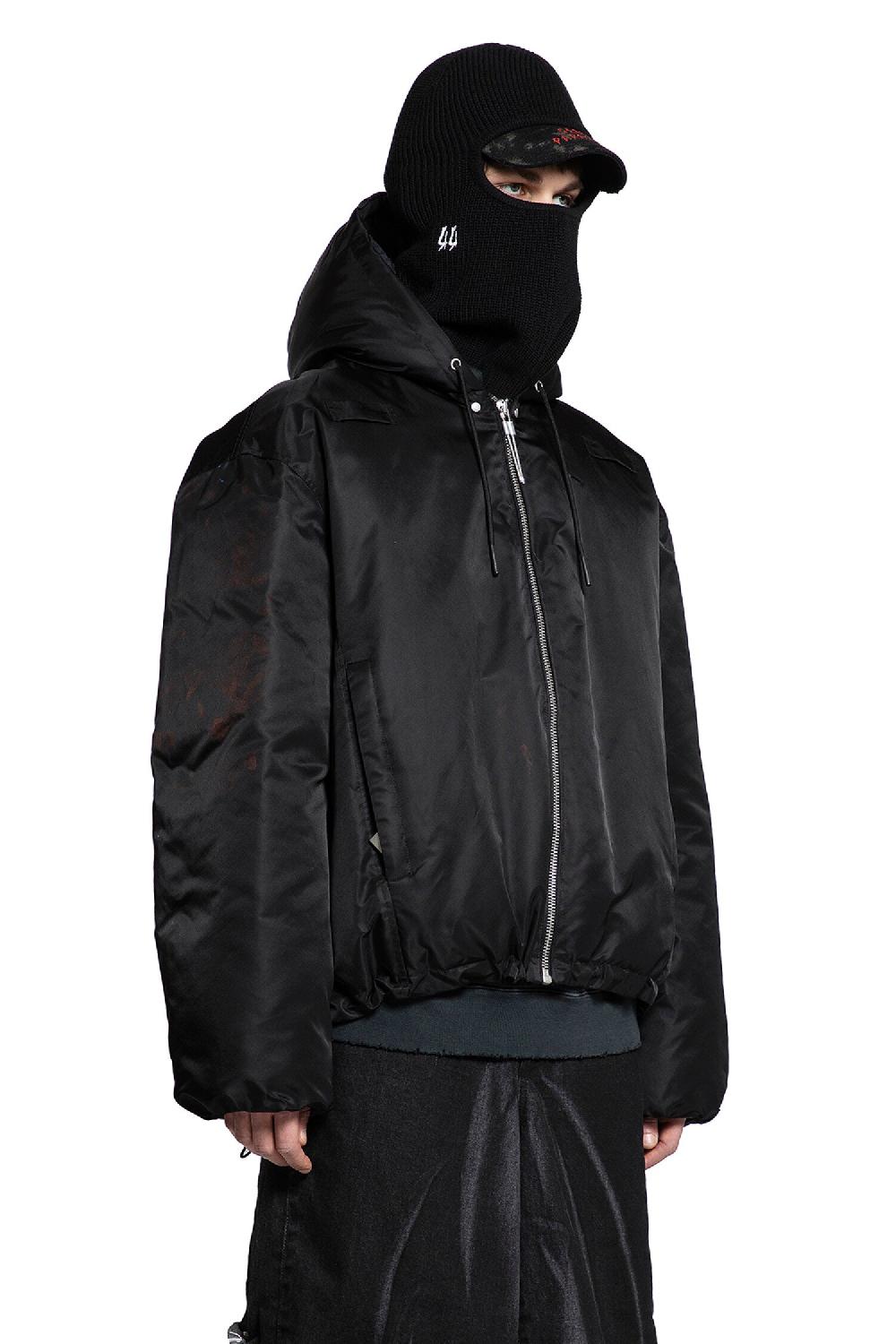 Antonioli 44 LABEL GROUP MAN BLACK JACKETS Vendita
