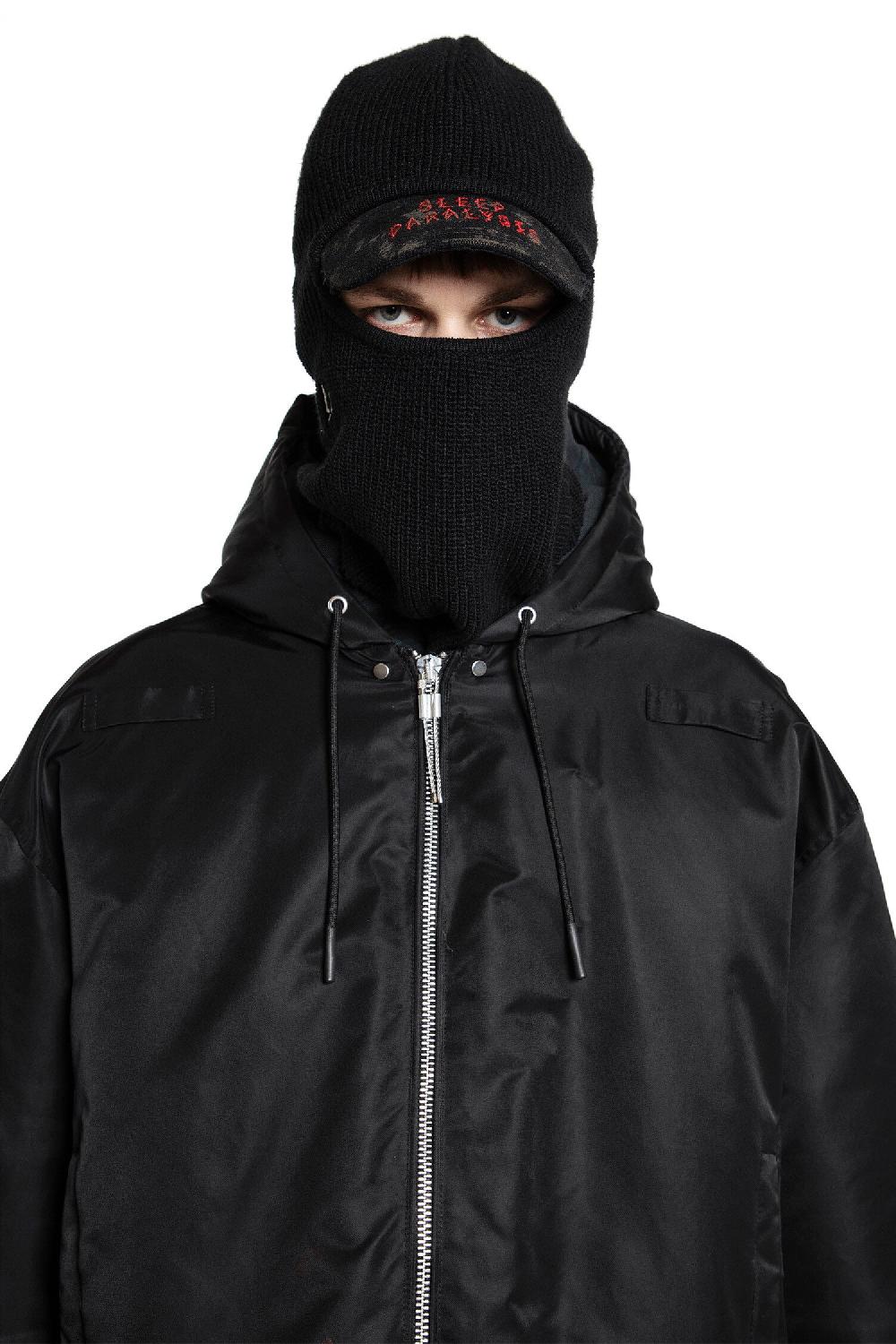 Antonioli 44 LABEL GROUP MAN BLACK JACKETS Vendita