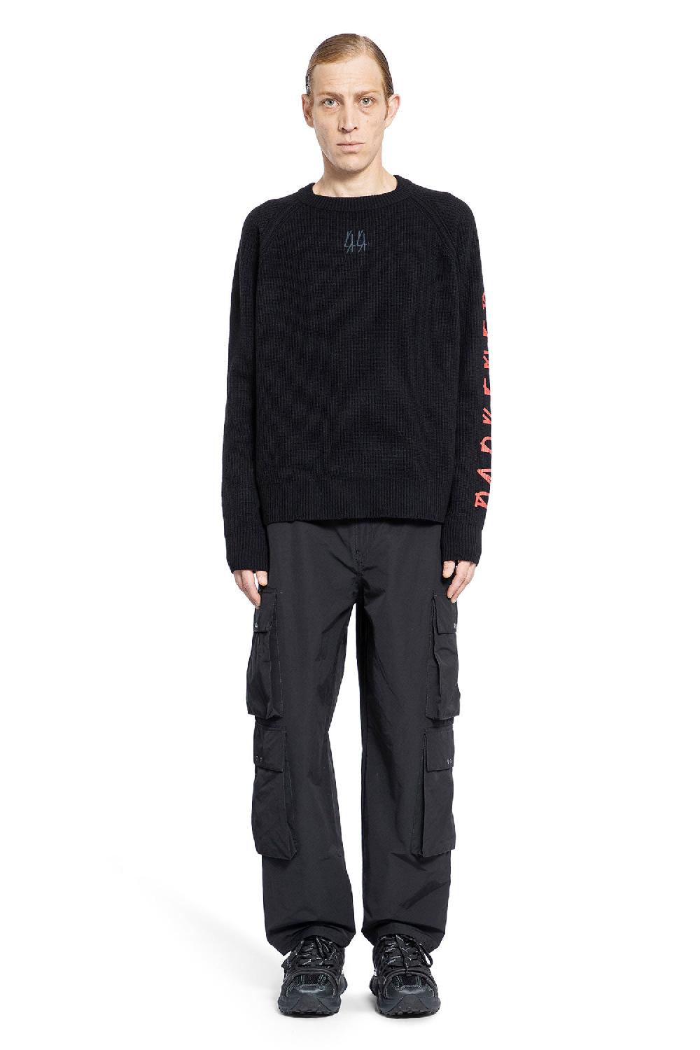Antonioli 44 LABEL GROUP MAN BLACK KNITWEAR Pezzi Unici