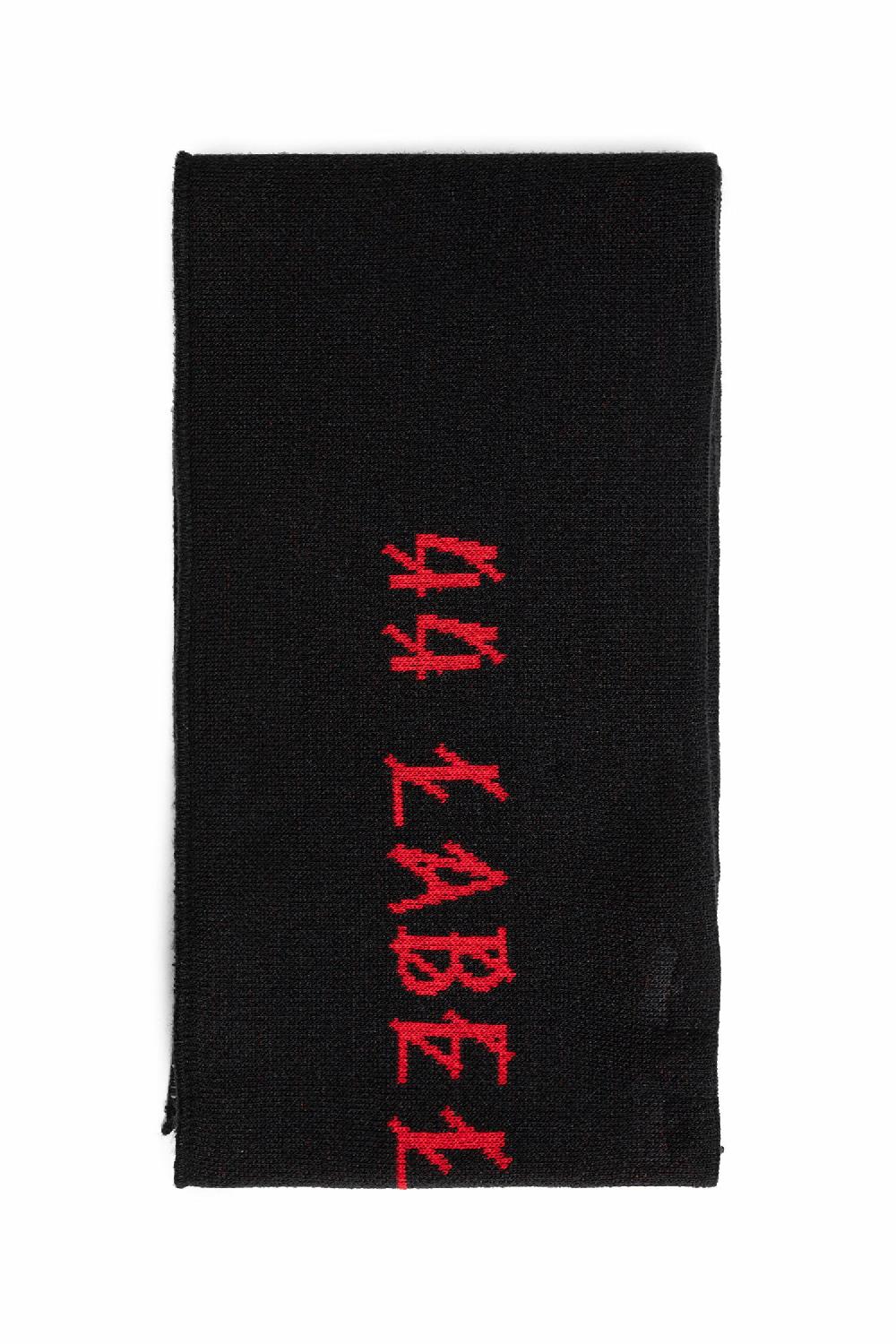 Antonioli 44 LABEL GROUP MAN BLACK SCARVES Soddisfazione Garantita
