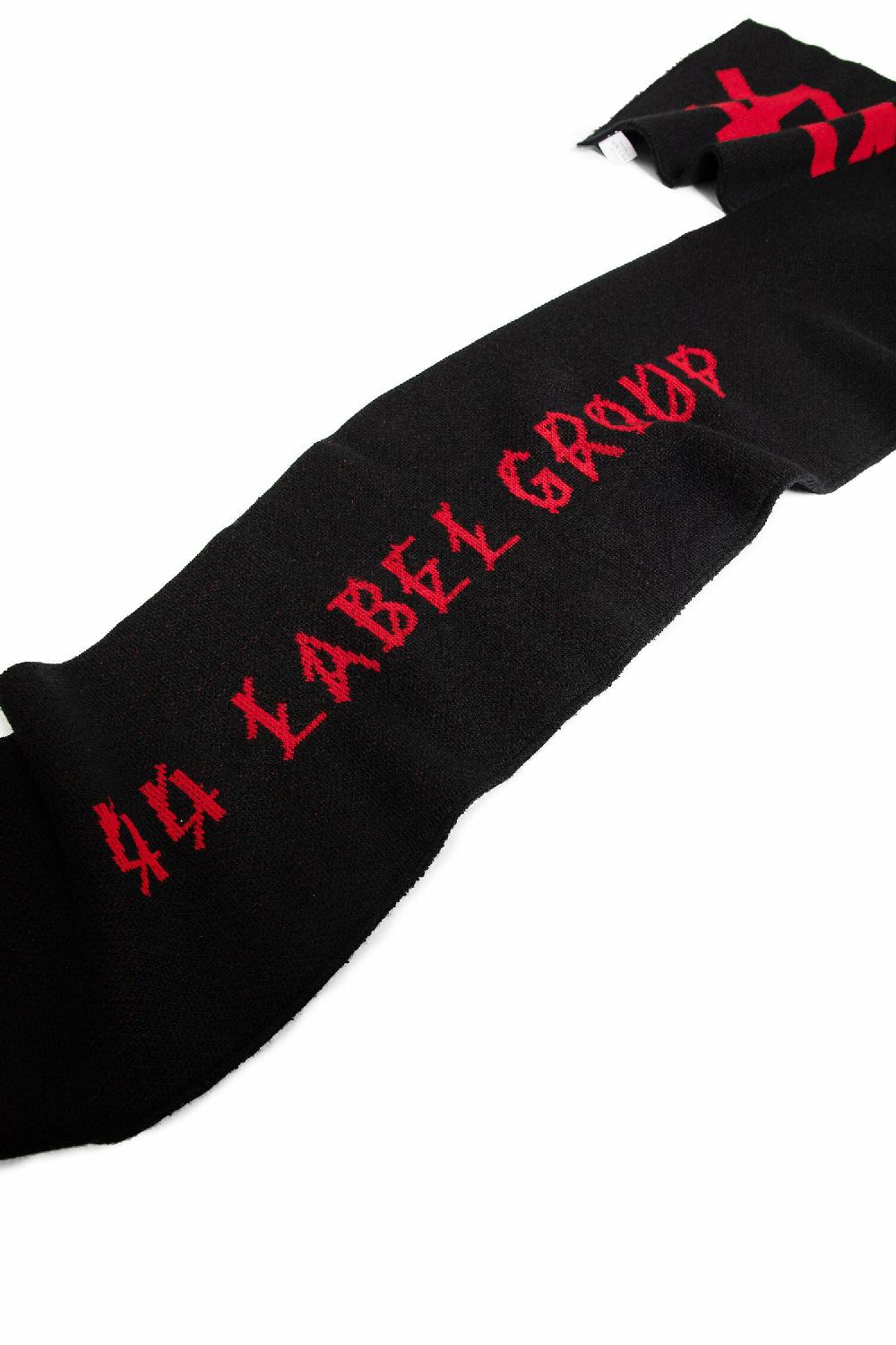 Antonioli 44 LABEL GROUP MAN BLACK SCARVES Soddisfazione Garantita
