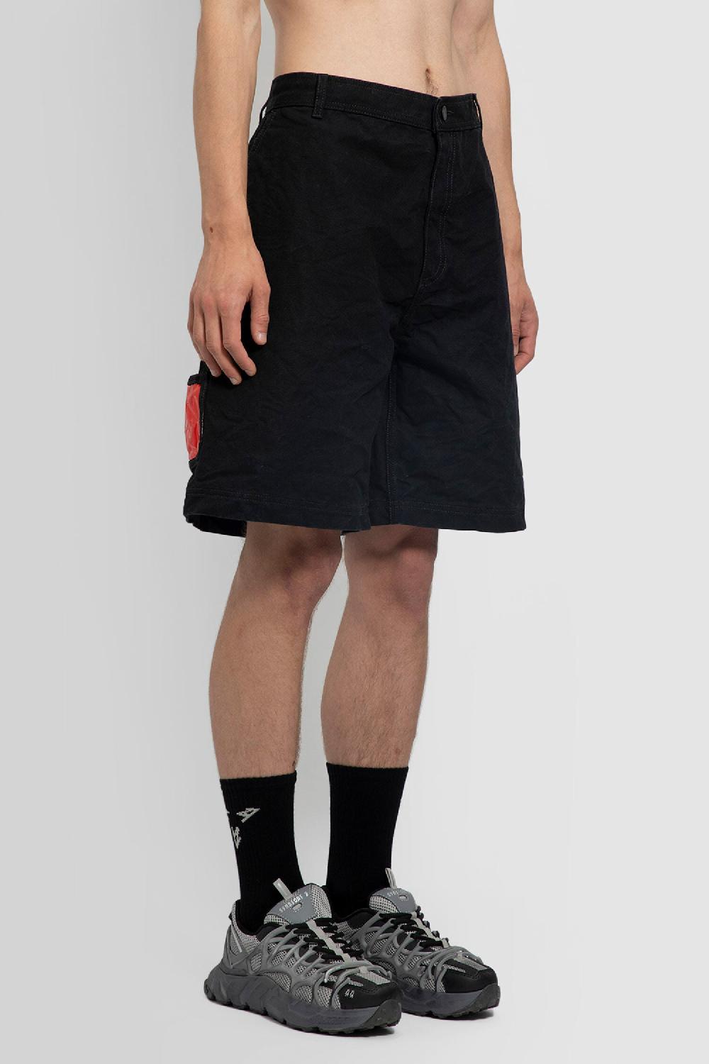 Antonioli 44 LABEL GROUP MAN BLACK SHORTS & SKIRTS Fino Al -60%