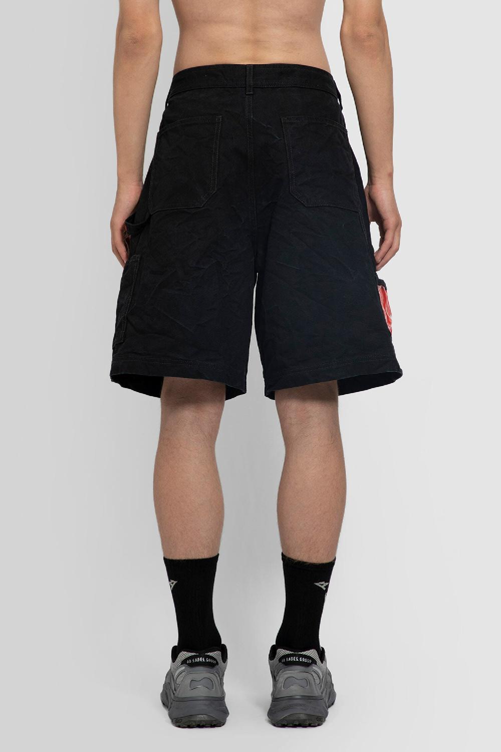 Antonioli 44 LABEL GROUP MAN BLACK SHORTS & SKIRTS Fino Al -60%