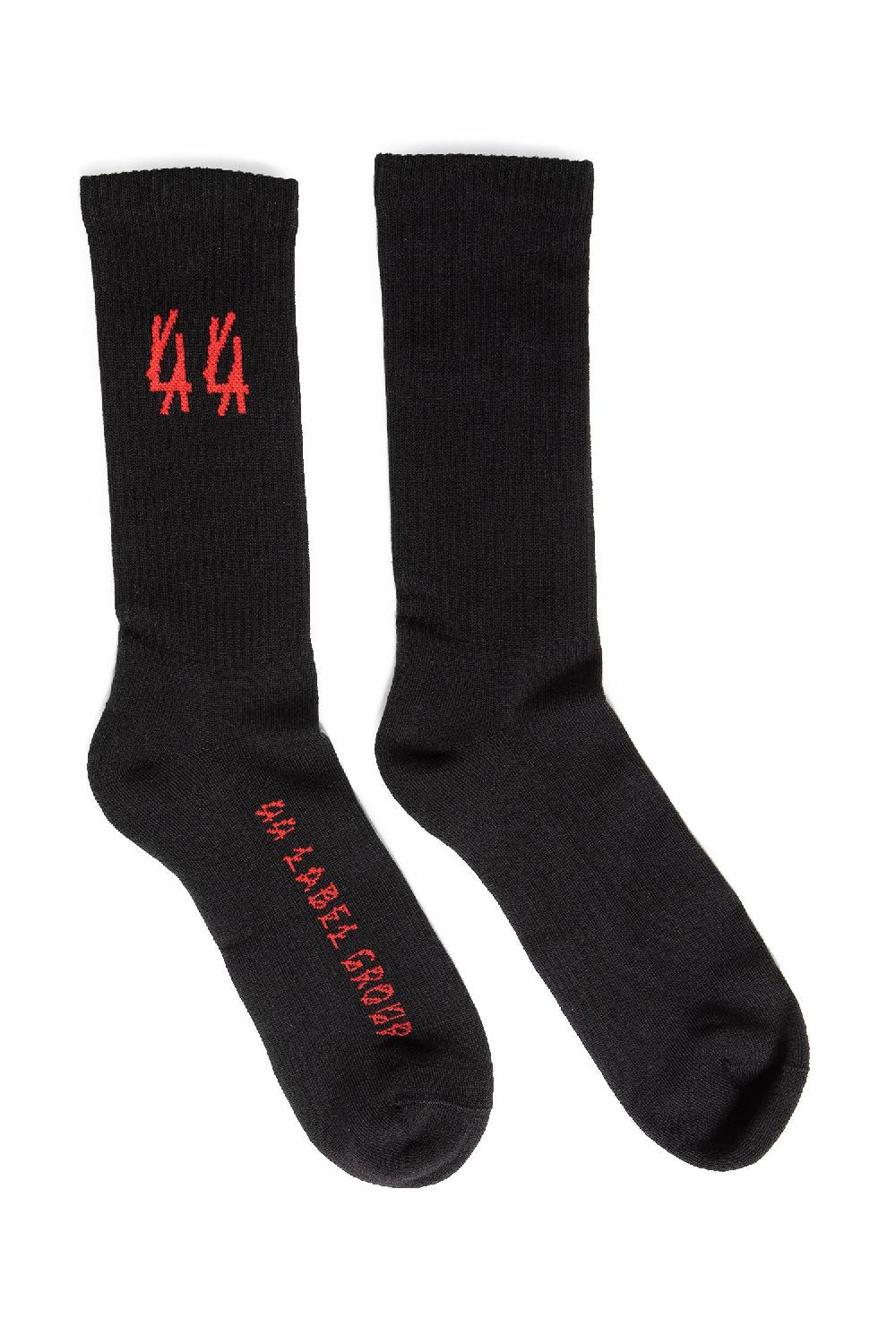 Antonioli 44 LABEL GROUP MAN BLACK SOCKS Convenienza