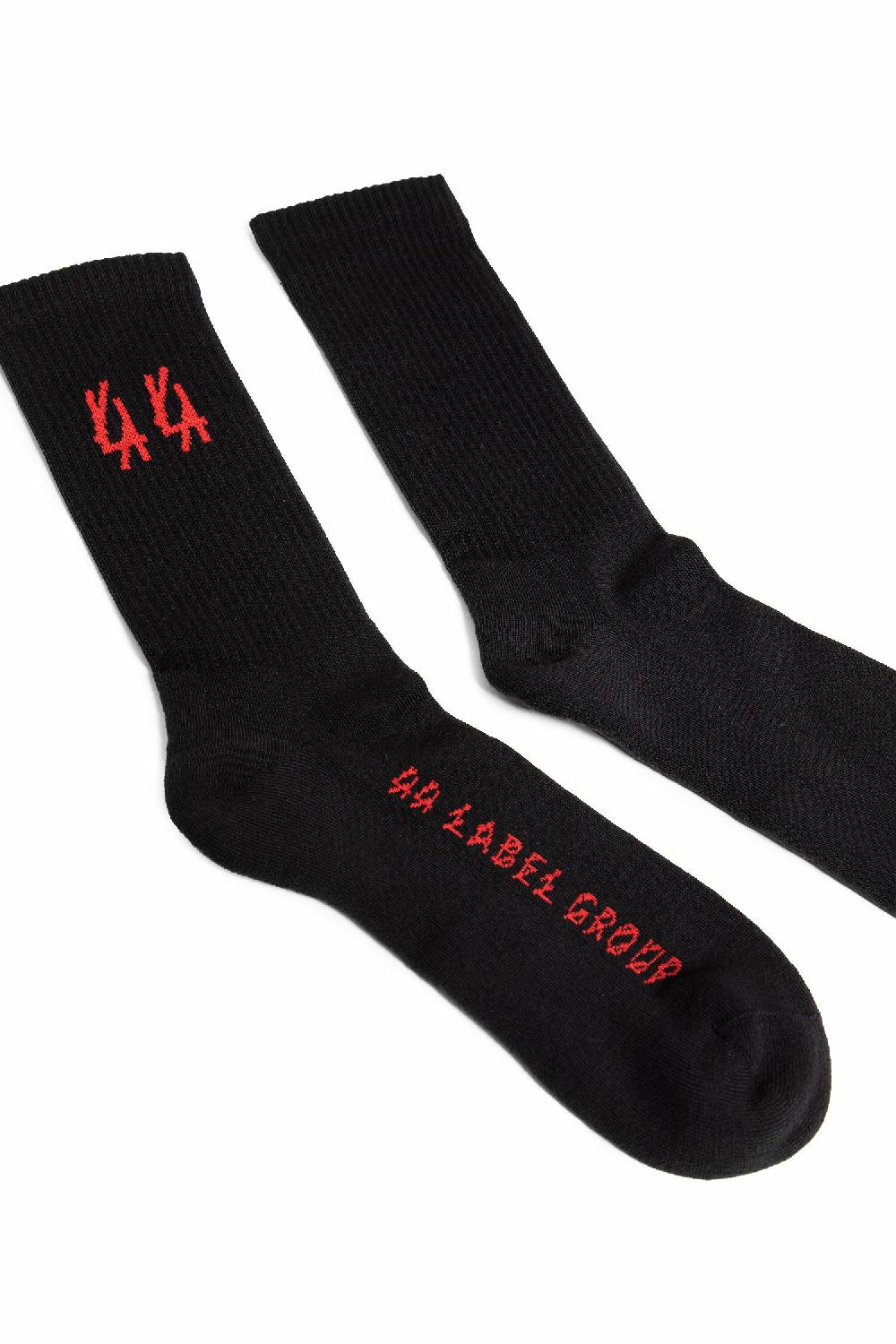 Antonioli 44 LABEL GROUP MAN BLACK SOCKS Convenienza