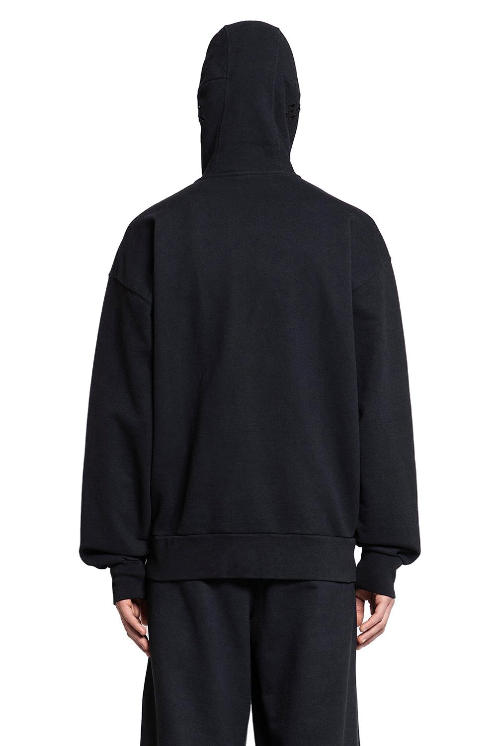 Antonioli 44 LABEL GROUP MAN BLACK SWEATSHIRTS Offerta