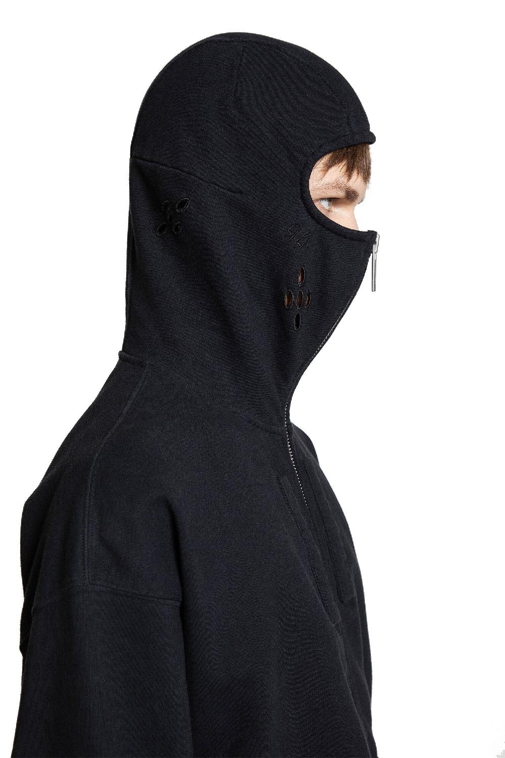 Antonioli 44 LABEL GROUP MAN BLACK SWEATSHIRTS Offerta
