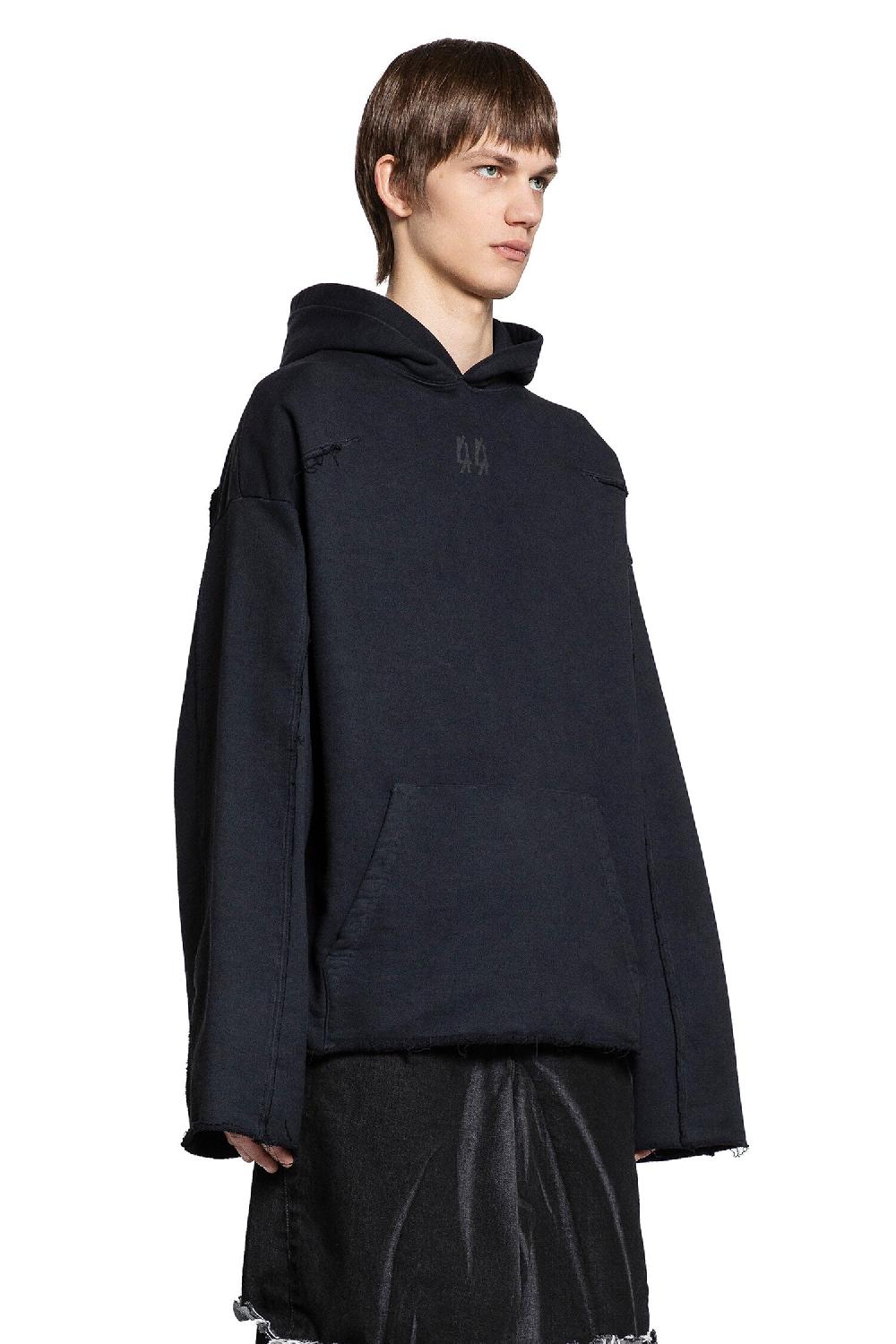 Antonioli 44 LABEL GROUP MAN BLACK SWEATSHIRTS Economico