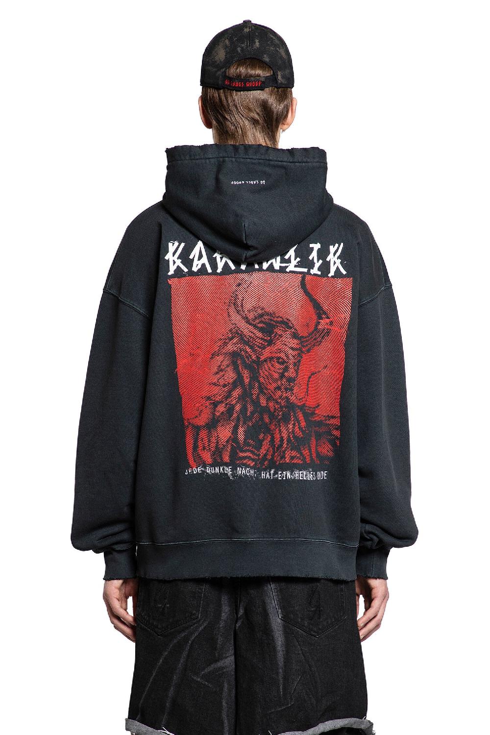Antonioli 44 LABEL GROUP MAN BLACK SWEATSHIRTS Outlet