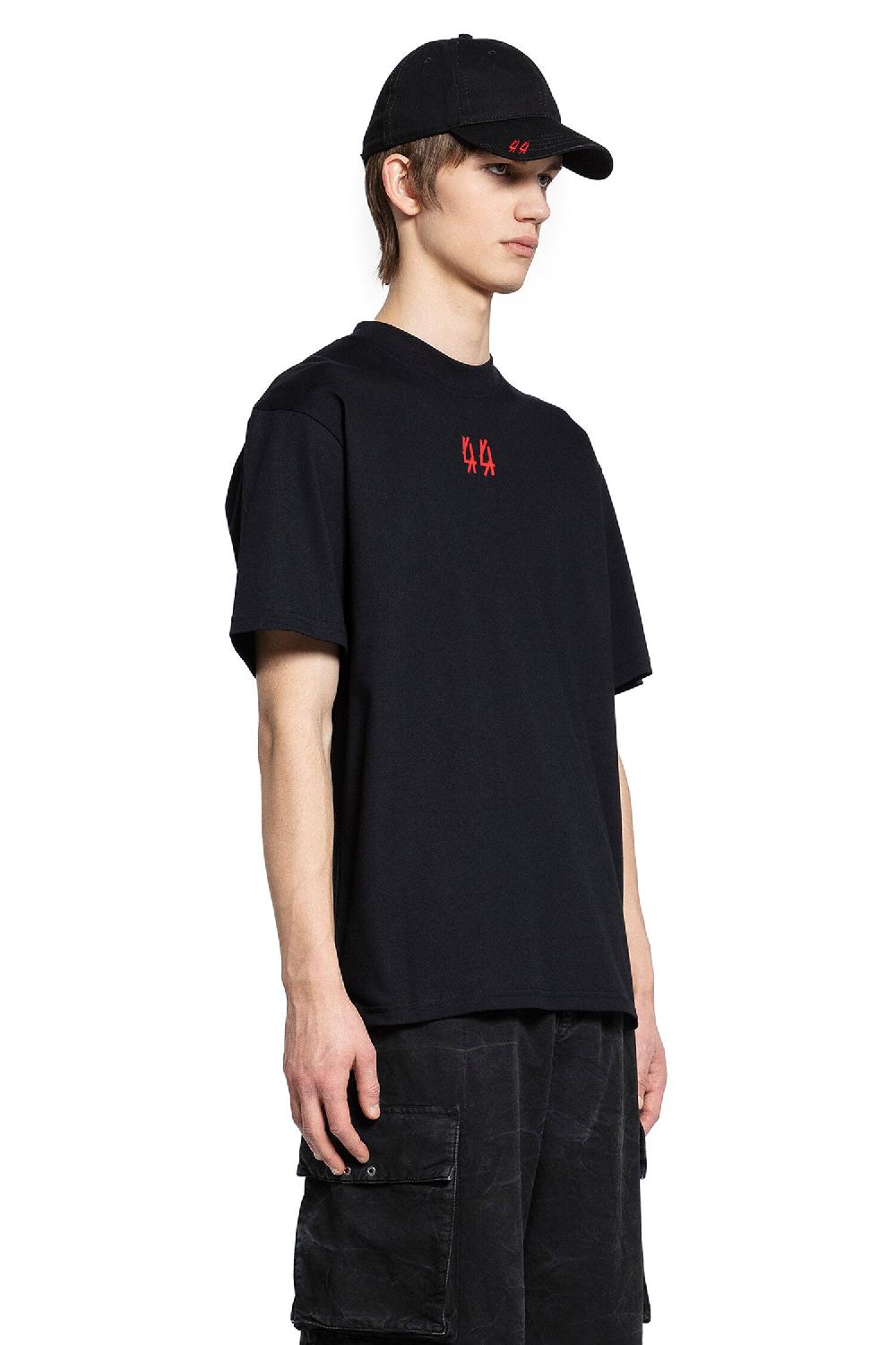 Antonioli 44 LABEL GROUP MAN BLACK T-SHIRTS & TANK TOPS Saldi