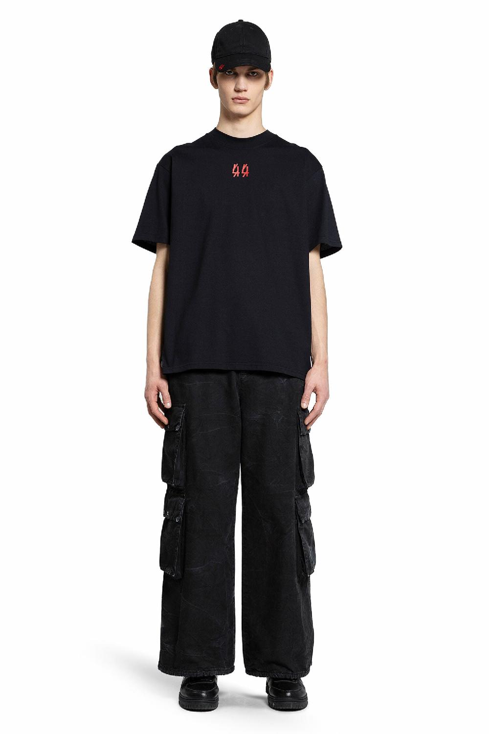 Antonioli 44 LABEL GROUP MAN BLACK T-SHIRTS & TANK TOPS Saldi