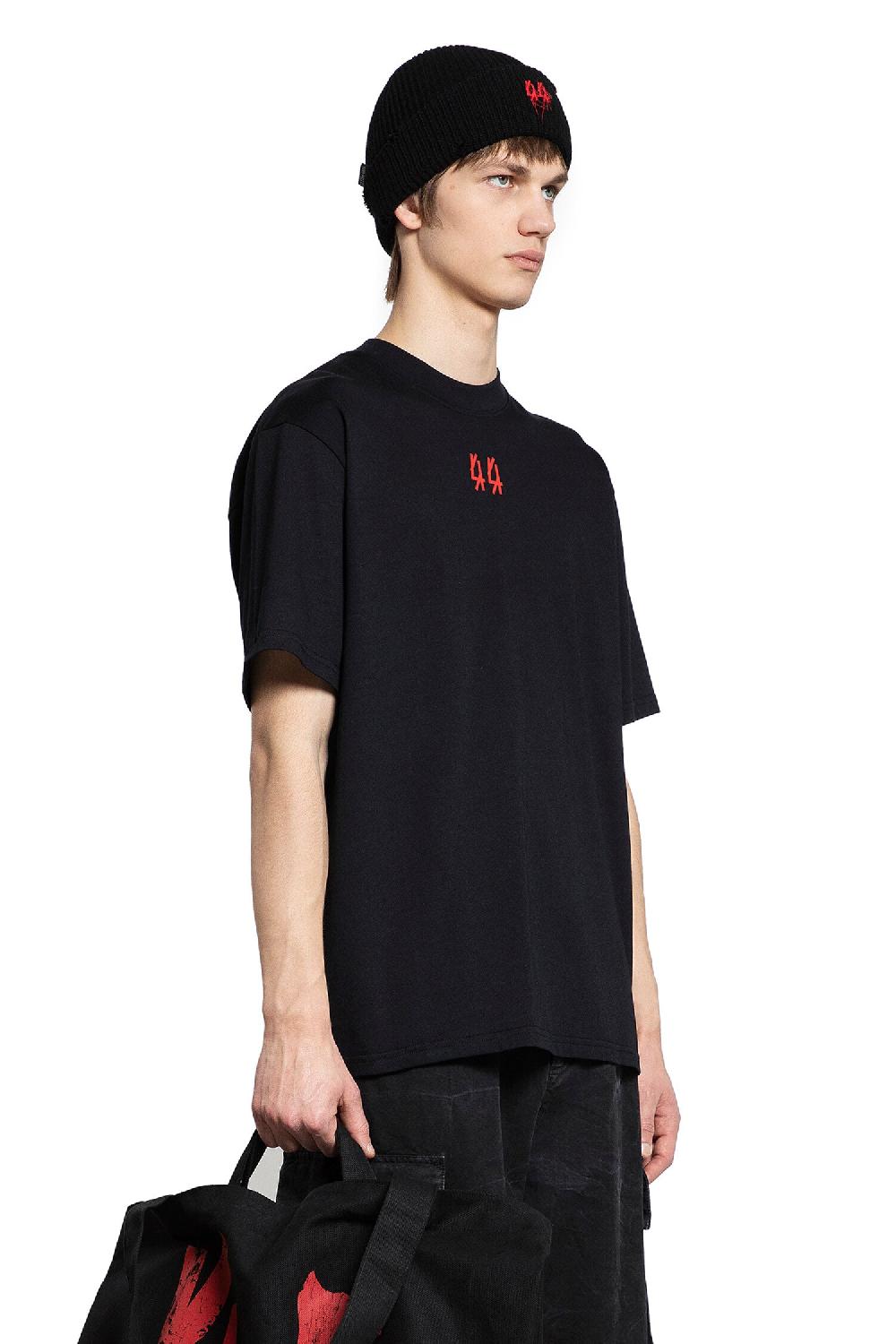 Antonioli 44 LABEL GROUP MAN BLACK T-SHIRTS & TANK TOPS Offerte