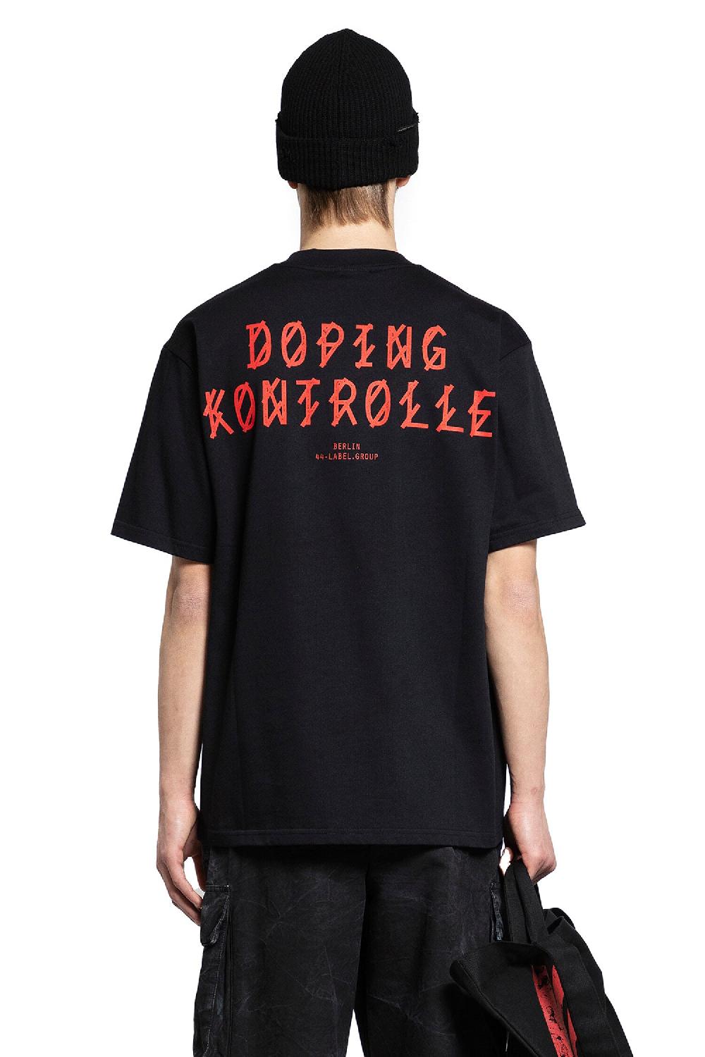 Antonioli 44 LABEL GROUP MAN BLACK T-SHIRTS & TANK TOPS Offerte