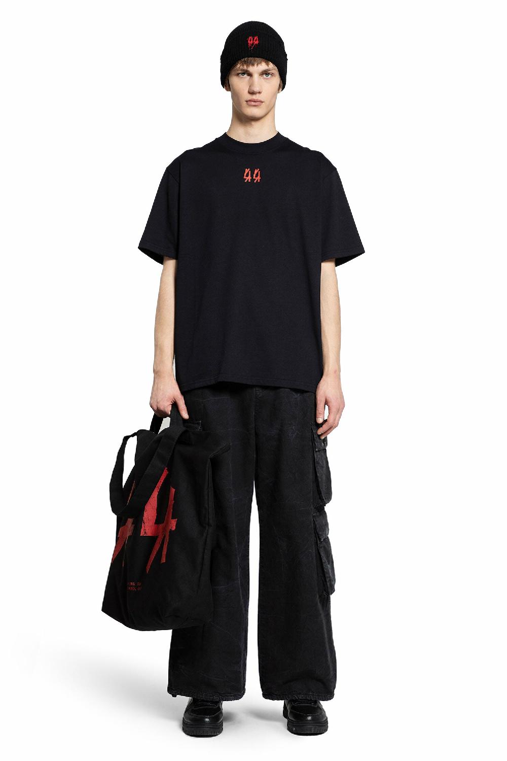 Antonioli 44 LABEL GROUP MAN BLACK T-SHIRTS & TANK TOPS Offerte