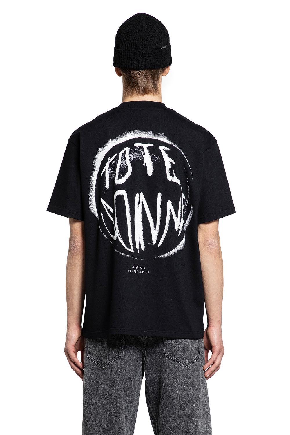 Antonioli 44 LABEL GROUP MAN BLACK T-SHIRTS & TANK TOPS Vendita Calda