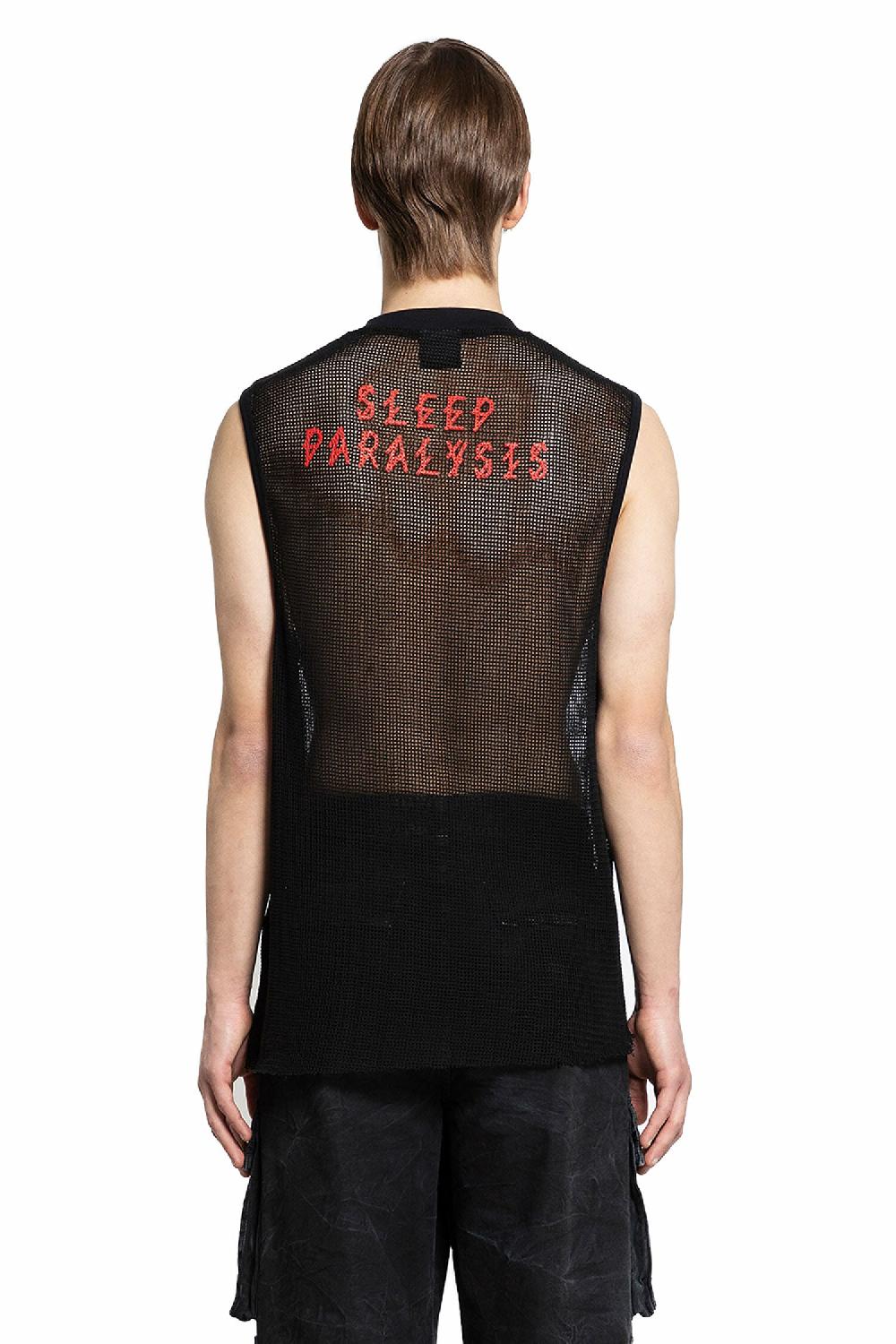 Antonioli 44 LABEL GROUP MAN BLACK T-SHIRTS & TANK TOPS Saldi Di Fabbrica