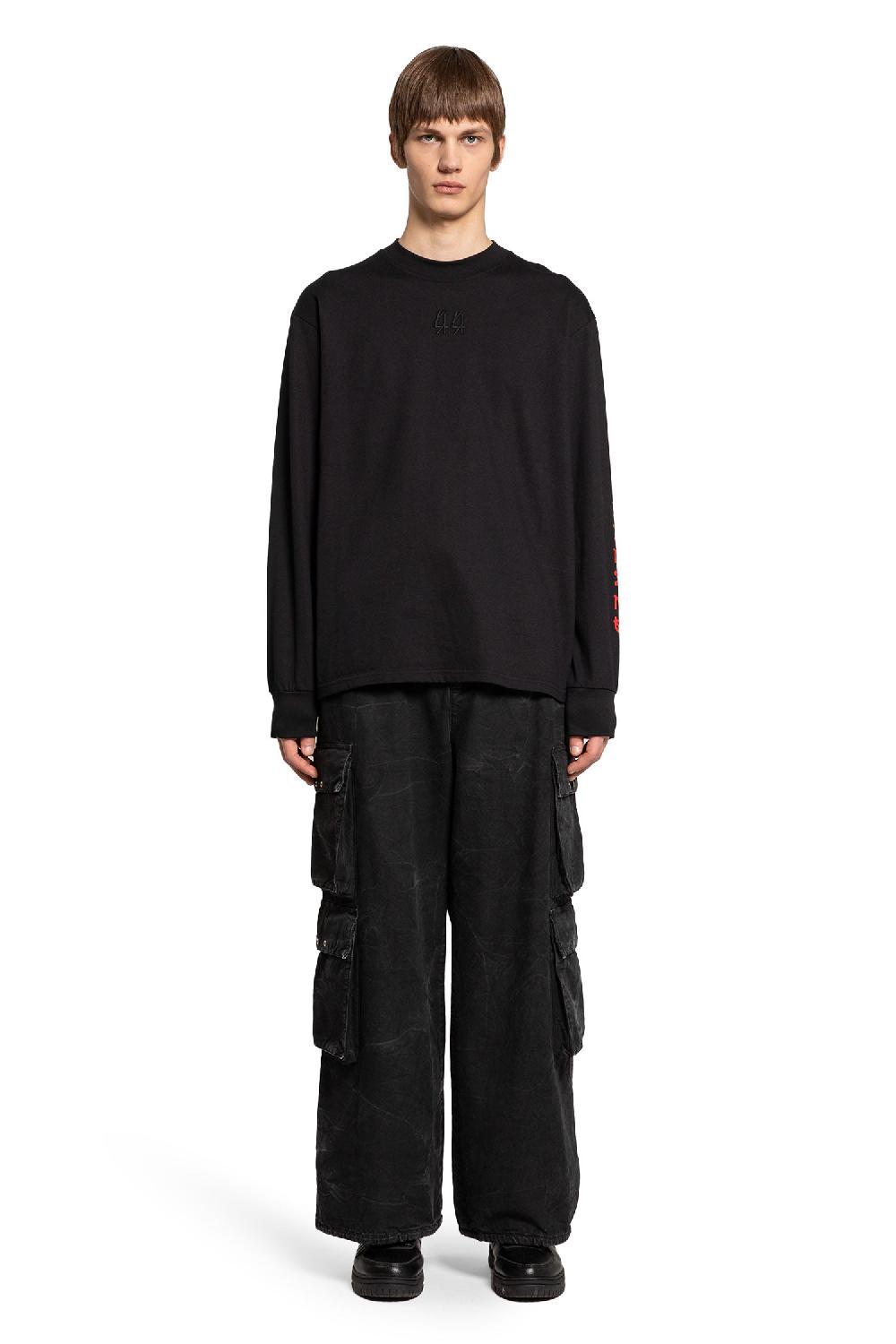 Antonioli 44 LABEL GROUP MAN BLACK T-SHIRTS & TANK TOPS I Più Venduti