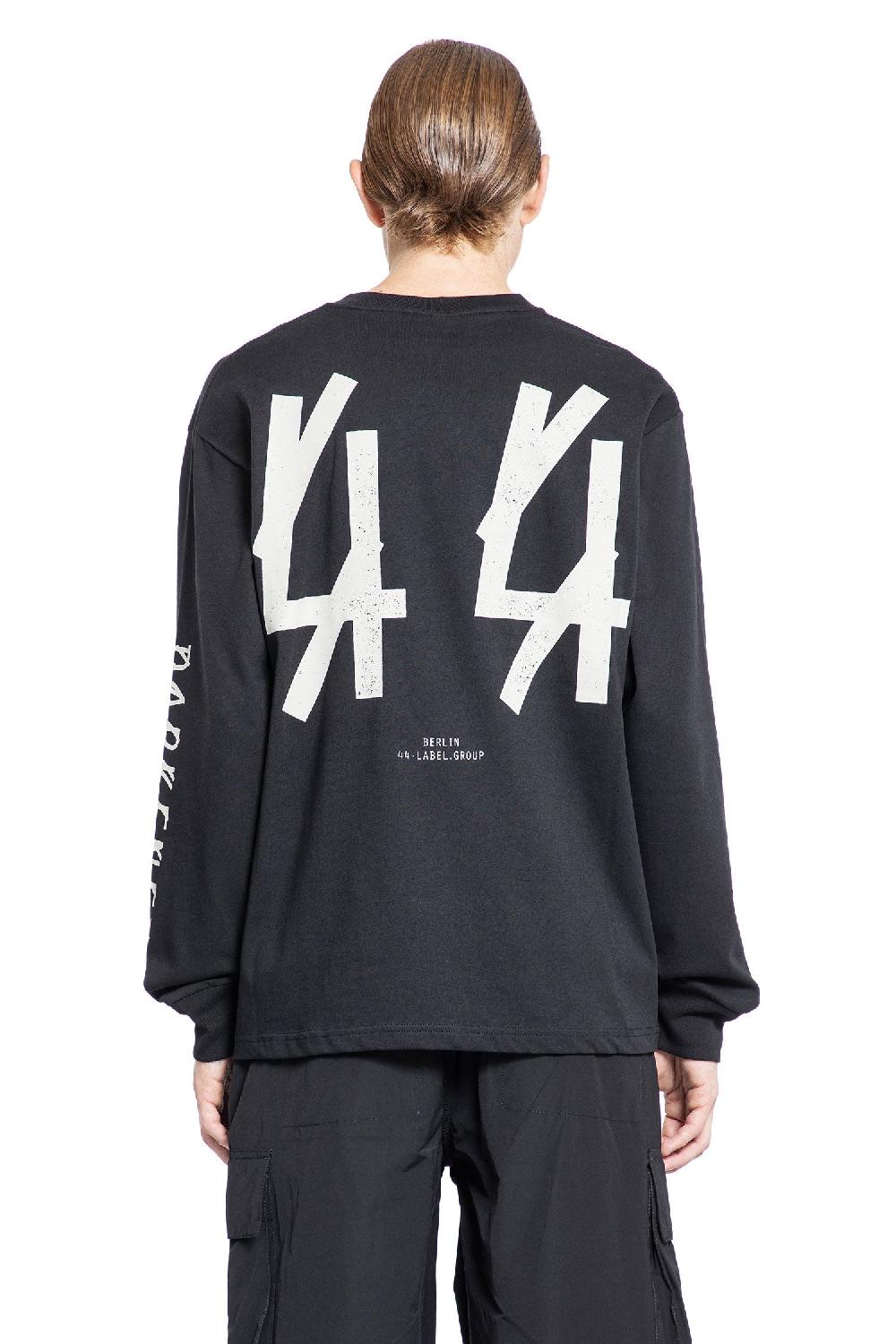 Antonioli 44 LABEL GROUP MAN BLACK T-SHIRTS & TANK TOPS 2025