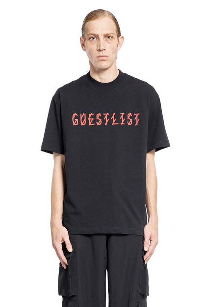 Antonioli 44 LABEL GROUP MAN BLACK T-SHIRTS & TANK TOPS
