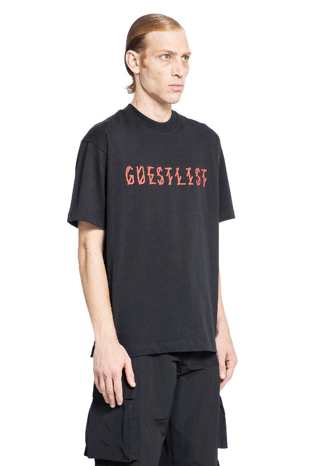 Antonioli 44 LABEL GROUP MAN BLACK T-SHIRTS & TANK TOPS Italy