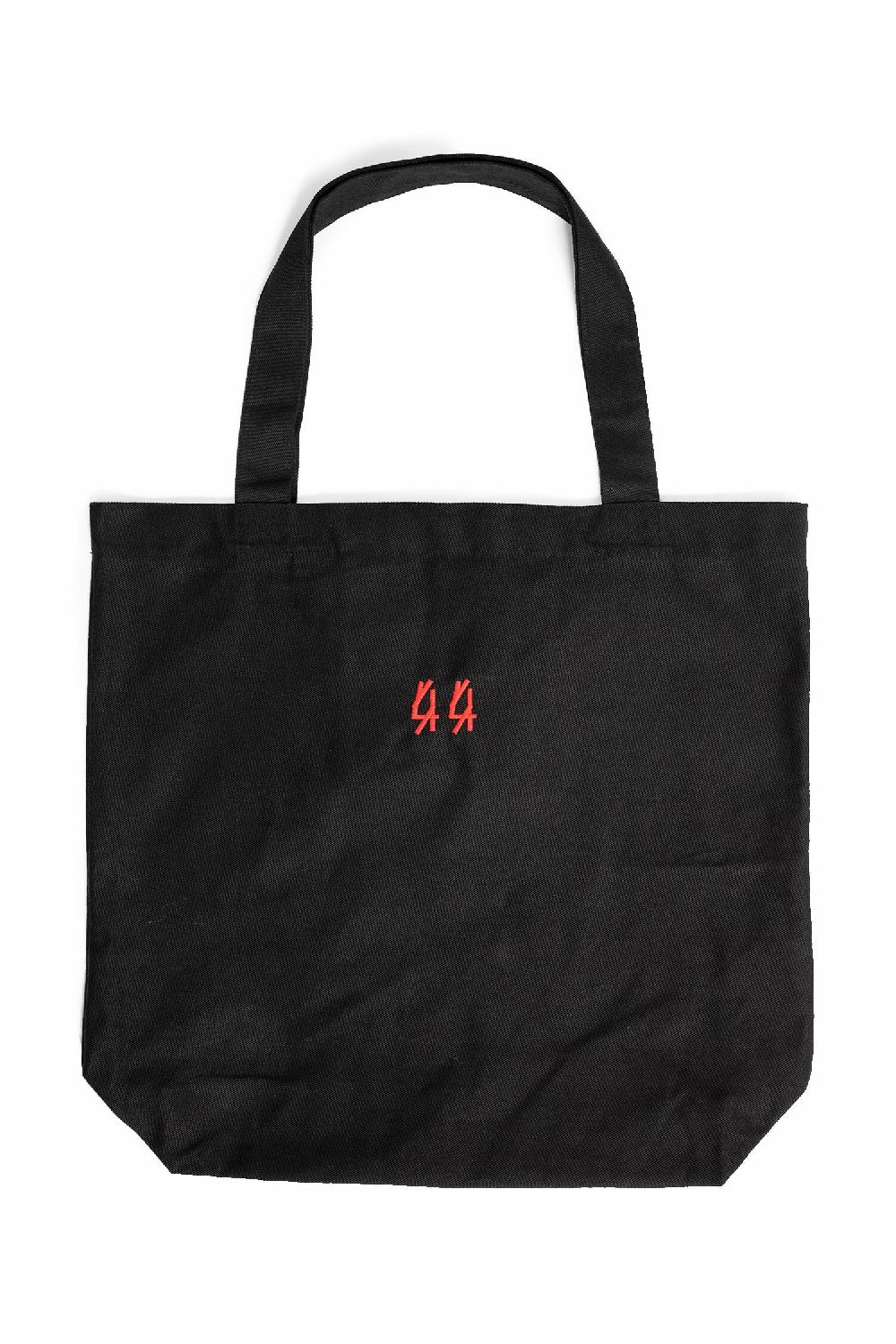 Antonioli 44 LABEL GROUP MAN BLACK TOTE BAGS 2025