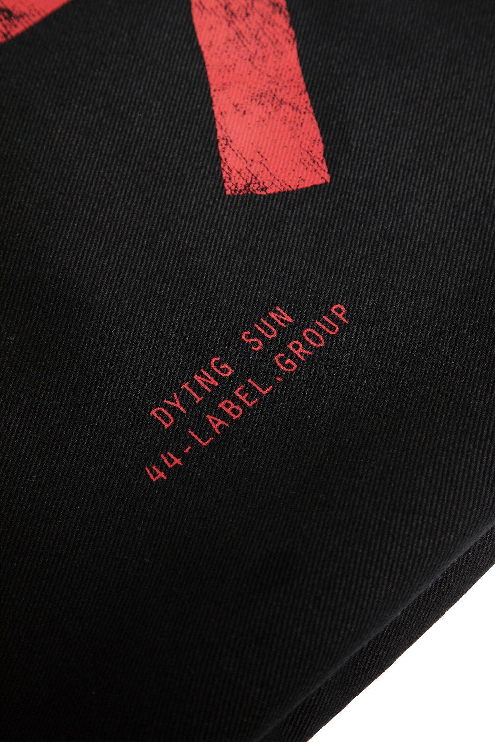 Antonioli 44 LABEL GROUP MAN BLACK TOTE BAGS 2025
