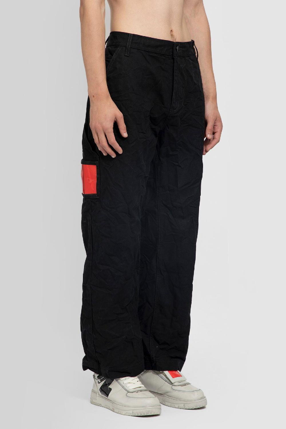 Antonioli 44 LABEL GROUP MAN BLACK TROUSERS In Linea
