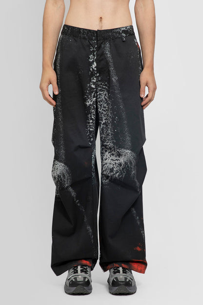 Antonioli 44 LABEL GROUP MAN BLACK TROUSERS Nuovo
