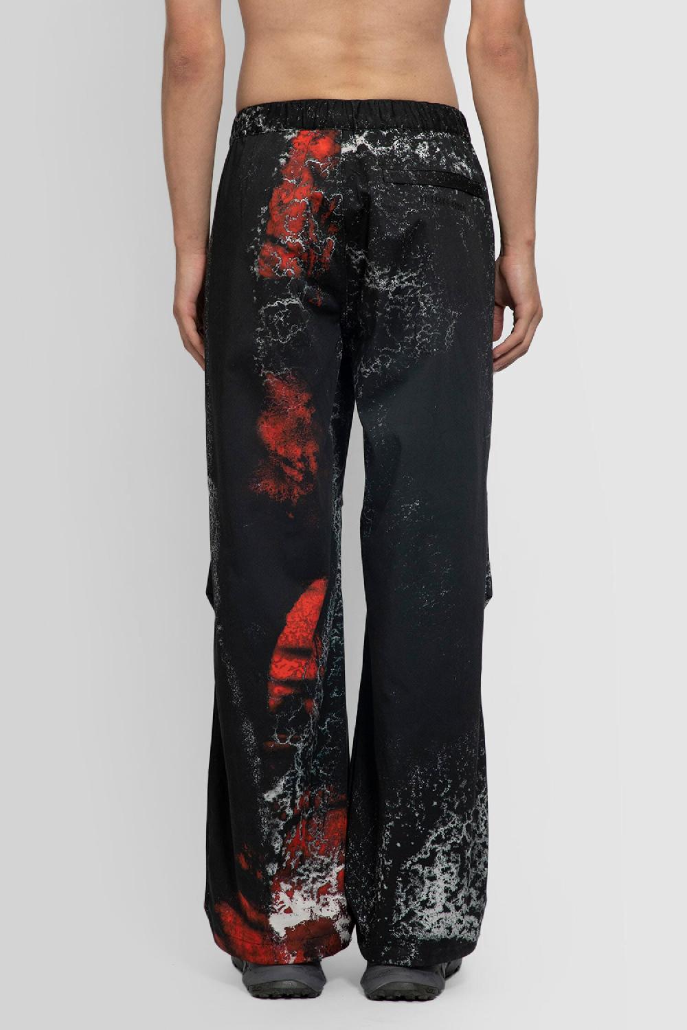 Antonioli 44 LABEL GROUP MAN BLACK TROUSERS Nuovo