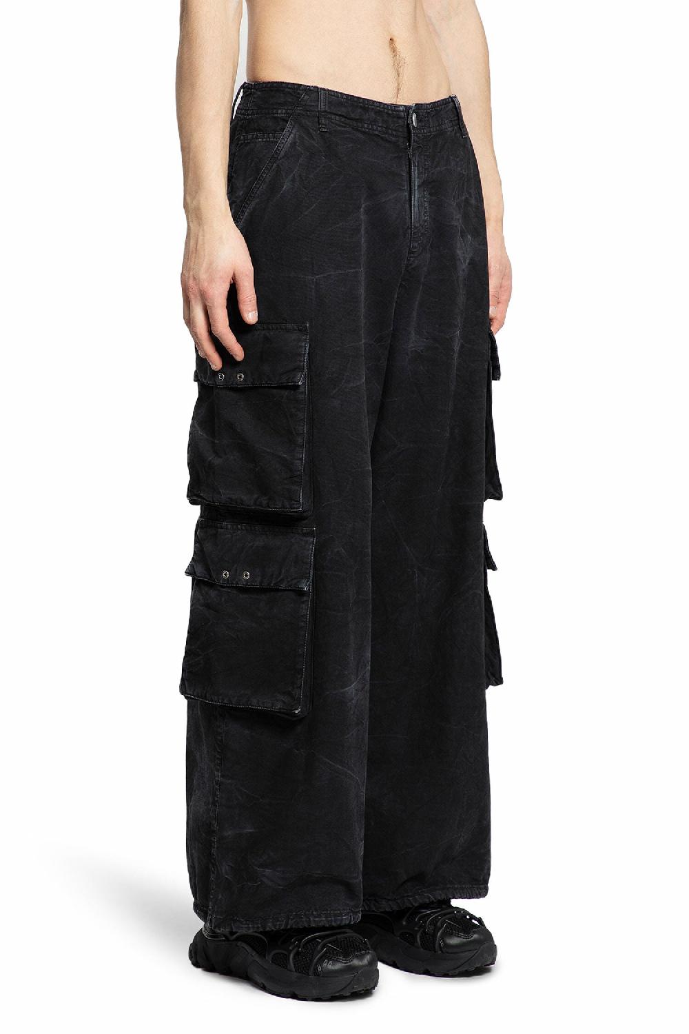 Antonioli 44 LABEL GROUP MAN BLACK TROUSERS Promozione