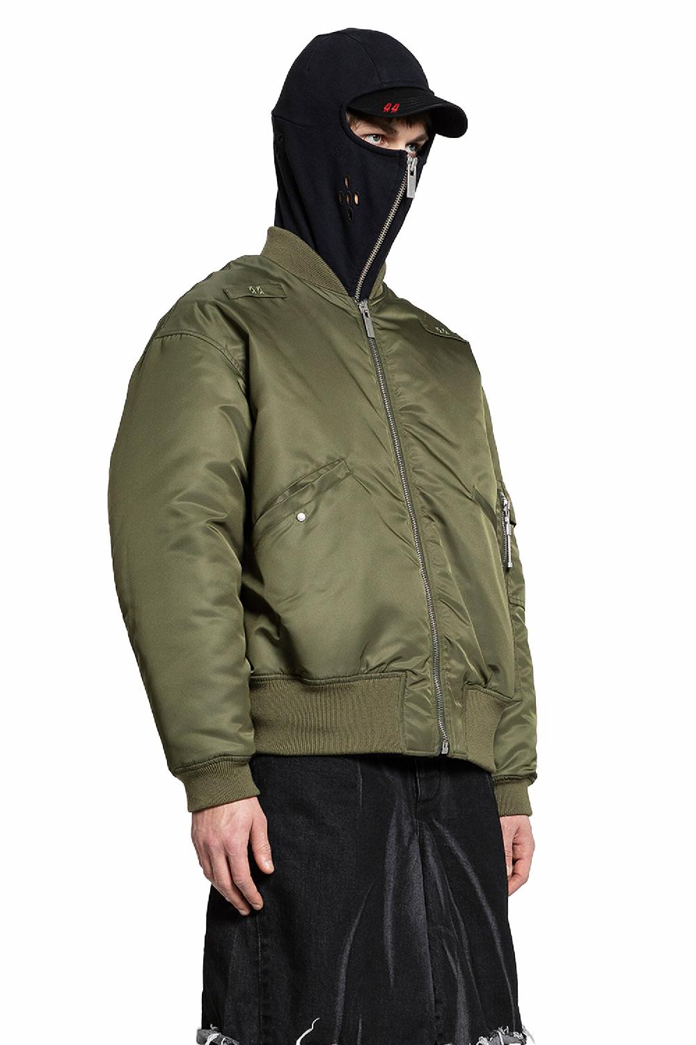 Antonioli 44 LABEL GROUP MAN GREEN JACKETS Soddisfazione Garantita