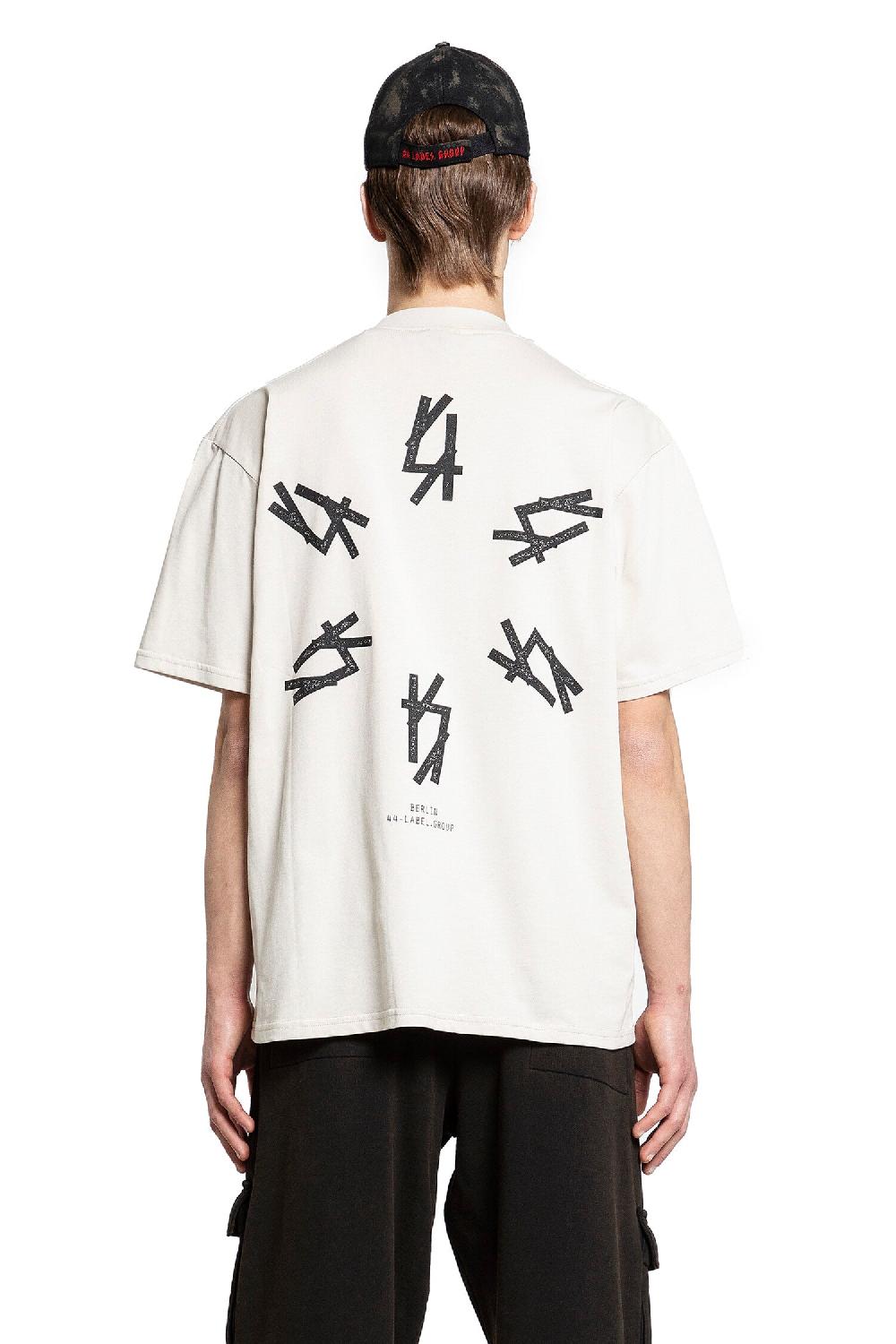 Antonioli 44 LABEL GROUP MAN OFF-WHITE T-SHIRTS & TANK TOPS Sconto