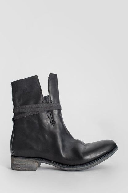 Antonioli A DICIANNOVEVENTITRE MAN BLACK BOOTS In Vendita