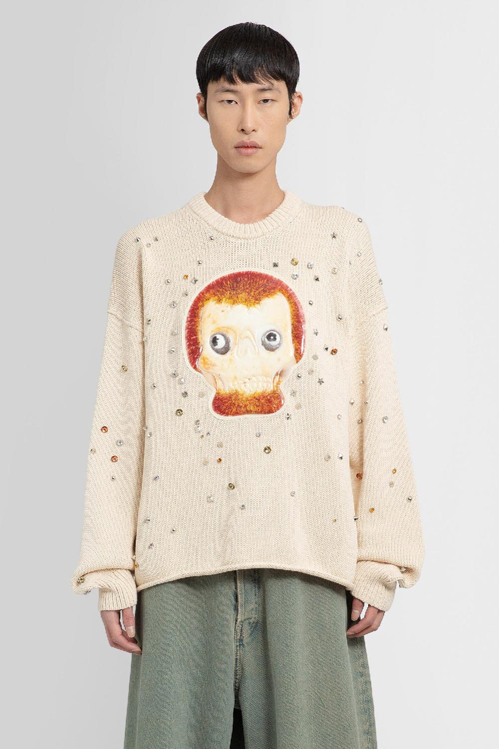 Antonioli ACNE STUDIOS MAN BEIGE KNITWEAR In Saldo