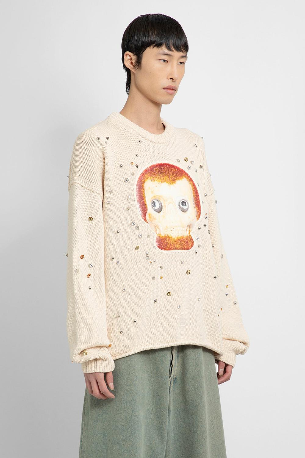 Antonioli ACNE STUDIOS MAN BEIGE KNITWEAR In Saldo