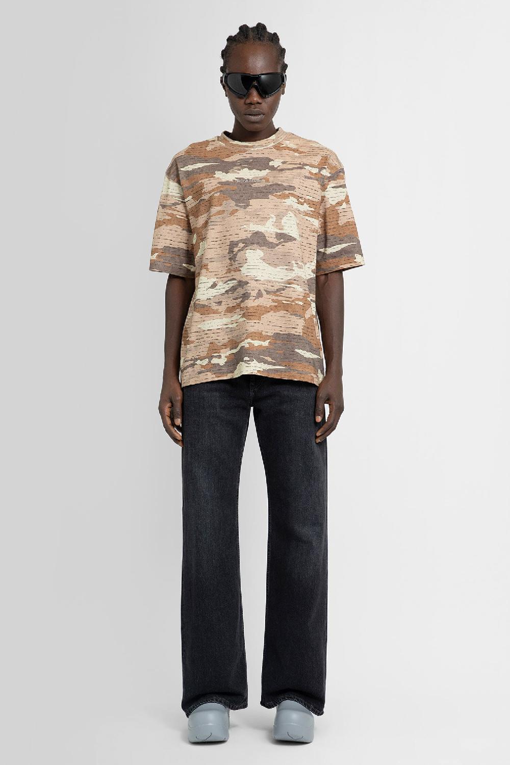Antonioli ACNE STUDIOS MAN BEIGE T-SHIRTS & TANK TOPS 2025