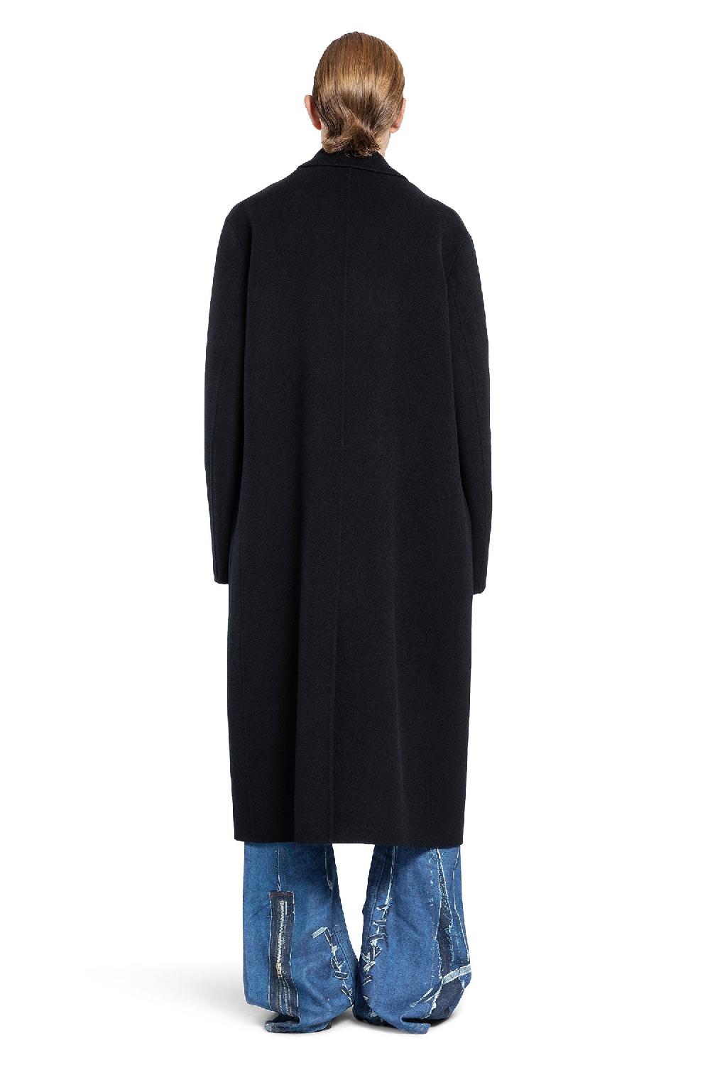 Antonioli ACNE STUDIOS MAN BLACK COATS 2025