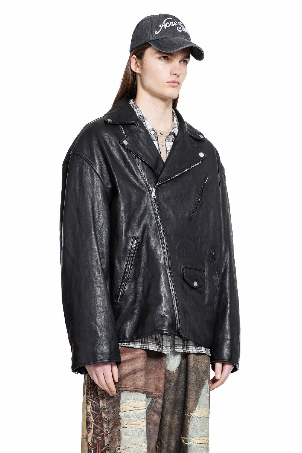 Antonioli ACNE STUDIOS MAN BLACK JACKETS In Linea