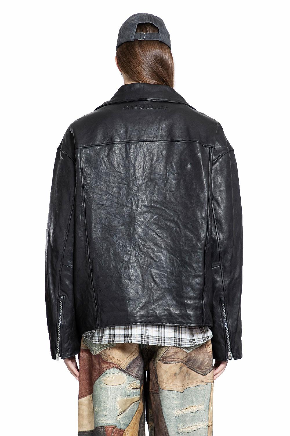 Antonioli ACNE STUDIOS MAN BLACK JACKETS In Linea